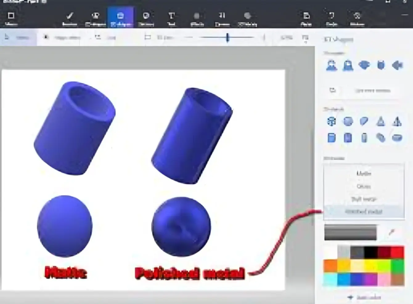Home 4 2D and 3D Object Tools and Texts