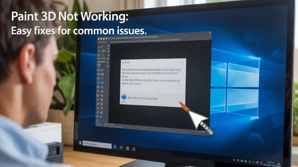 not working paint 3D